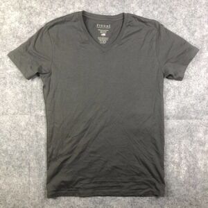 Sebastian Fierri Men's USA Made Pima Cotton V Neck T Shirt Size Small Extra Long